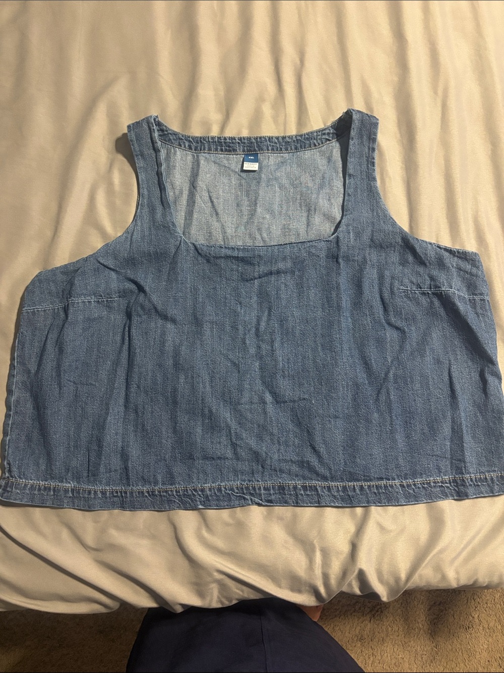 Old Navy Light Denim Blue Tank